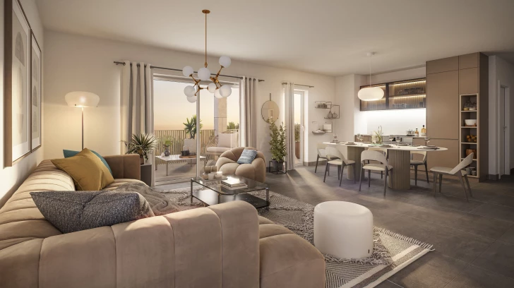 Programme neuf à SAINT-AUNES — illustration non contractuelle