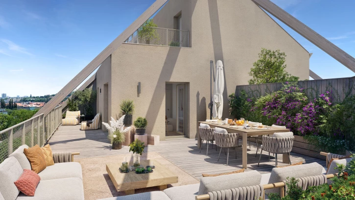 Programme neuf à BORDEAUX — illustration non contractuelle