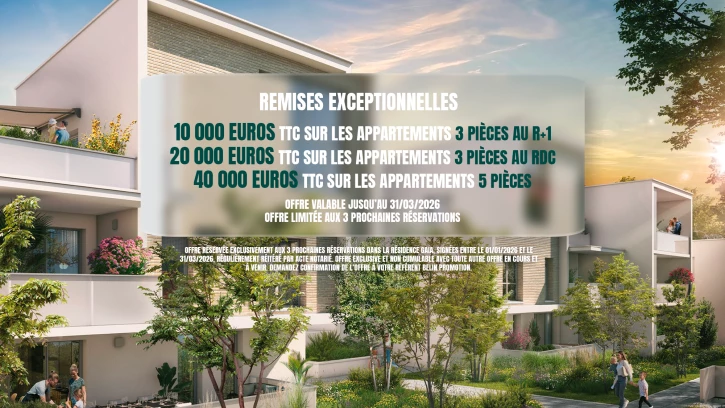 Programme neuf à AUZEVILLE-TOLOSANE — illustration non contractuelle