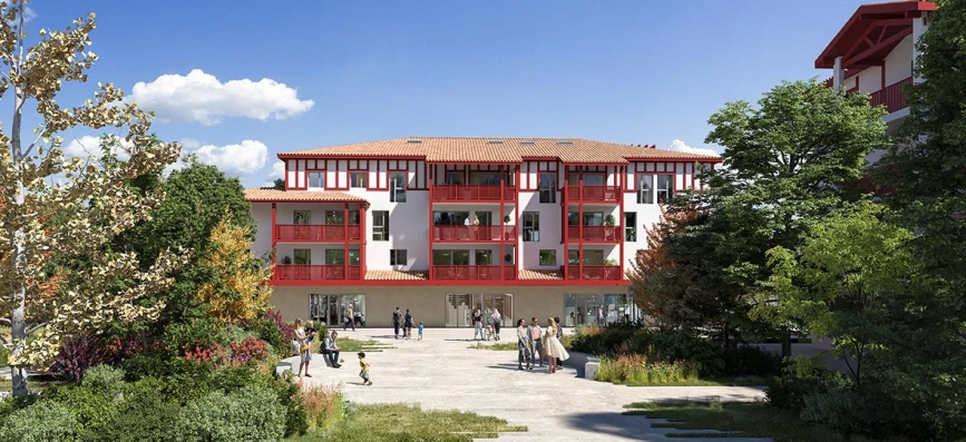 Programme neuf à SAINT-MARTIN-DE-SEIGNANX — illustration non contractuelle