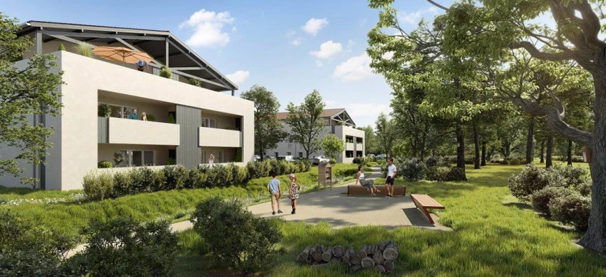 Programme neuf à SAINT-VINCENT-DE-TYROSSE — illustration non contractuelle