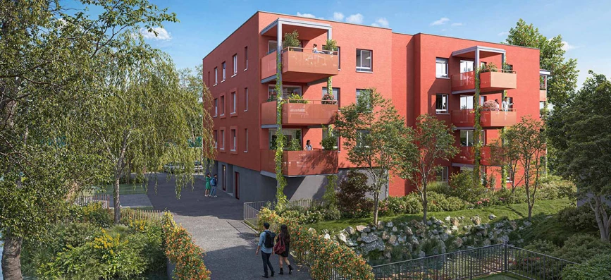 Programme neuf à ERNOLSHEIM-BRUCHE — illustration non contractuelle