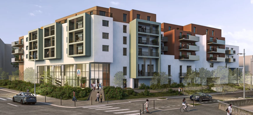 Programme neuf à CLERMONT-FERRAND — illustration non contractuelle