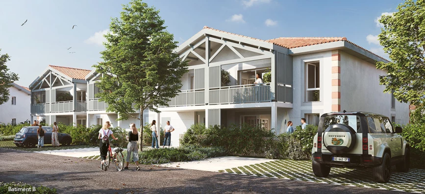 Programme neuf à PARENTIS-EN-BORN — illustration non contractuelle