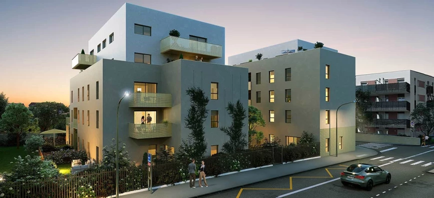 Programme neuf à VAULX-EN-VELIN — illustration non contractuelle