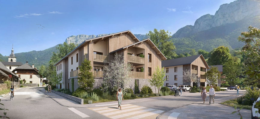 Programme neuf à DINGY-SAINT-CLAIR — illustration non contractuelle