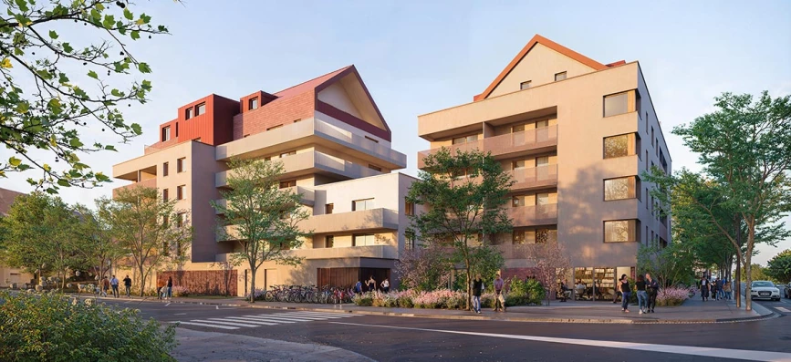 Programme neuf à STRASBOURG — illustration non contractuelle