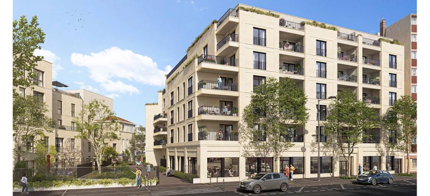 Programme neuf à AUBERVILLIERS — illustration non contractuelle