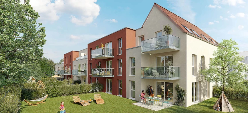 Programme neuf à VILLENEUVE-D'ASCQ — illustration non contractuelle