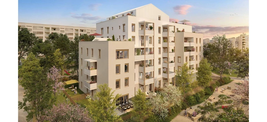 Programme neuf à VILLEURBANNE — illustration non contractuelle