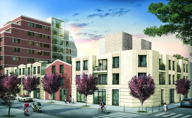 Programme neuf à SAINT-OUEN — illustration non contractuelle