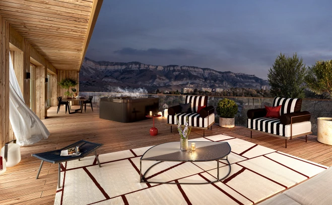 Programme neuf à AIX-LES-BAINS — illustration non contractuelle