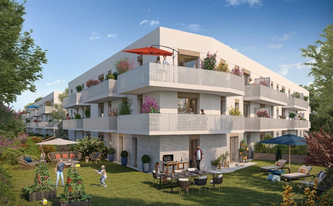 Programme neuf à LA COURNEUVE — illustration non contractuelle