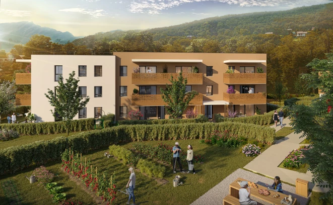 Programme neuf à AIX-LES-BAINS — illustration non contractuelle