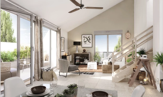 Programme neuf à BORDEAUX — illustration non contractuelle