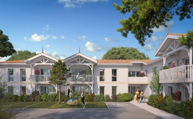 Programme neuf à MIMIZAN — illustration non contractuelle