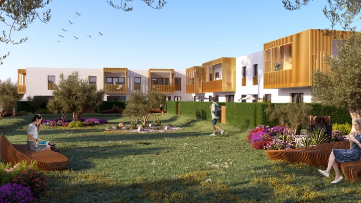 Programme neuf à CAVALAIRE-SUR-MER — illustration non contractuelle