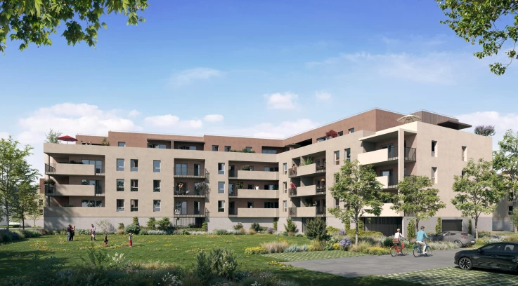 Programme neuf à BOURG-EN-BRESSE — illustration non contractuelle