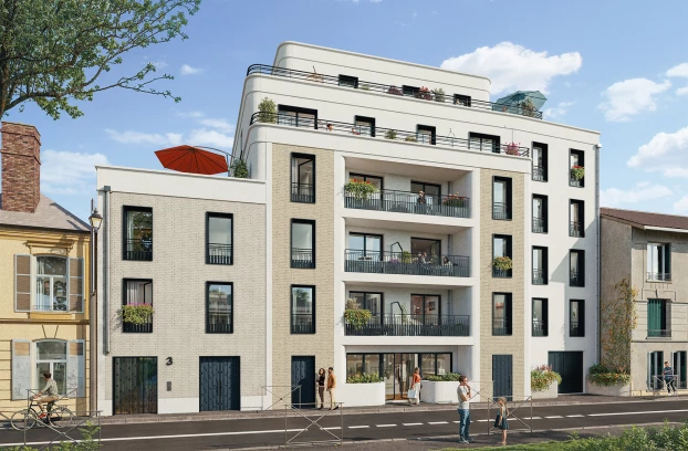 Programme neuf à MANTES-LA-JOLIE — illustration non contractuelle