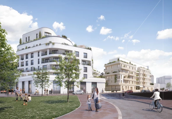 Programme neuf à ASNIERES-SUR-SEINE — illustration non contractuelle