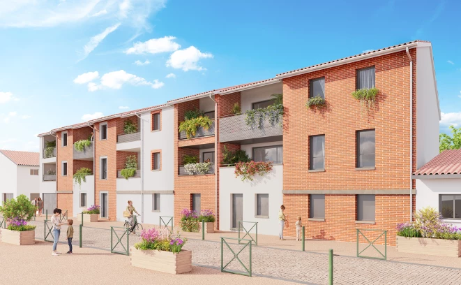 Programme neuf à PINS-JUSTARET — illustration non contractuelle