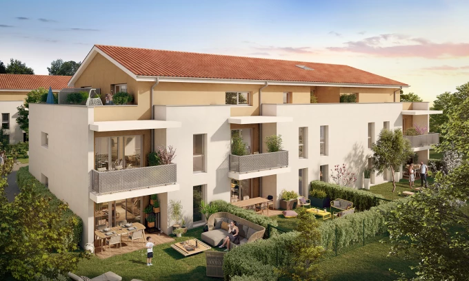 Programme neuf à AUCAMVILLE — illustration non contractuelle