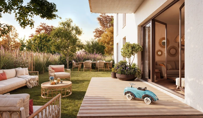 Programme neuf à BELIN-BELIET — illustration non contractuelle