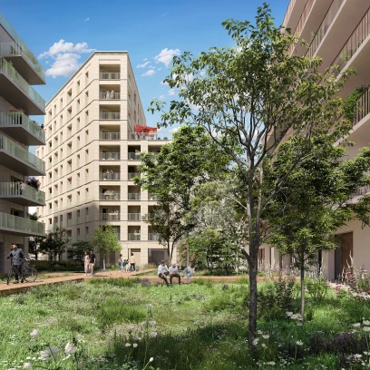 Programme neuf à SAINT-DENIS — illustration non contractuelle