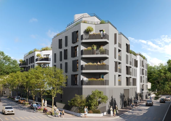 Programme neuf à AUBERVILLIERS — illustration non contractuelle