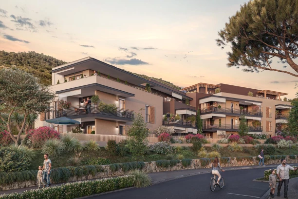 Programme neuf à LA GAUDE — illustration non contractuelle