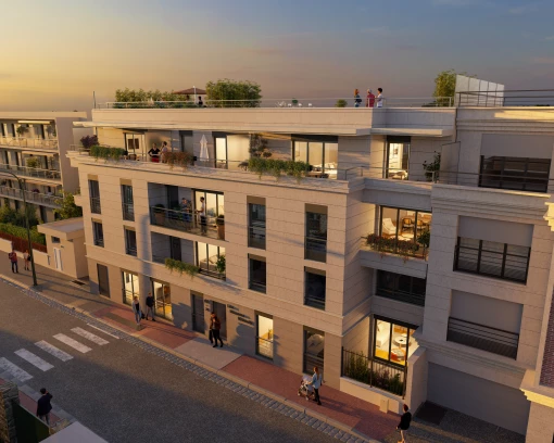 Programme neuf à SAINT-MAUR-DES-FOSSES — illustration non contractuelle