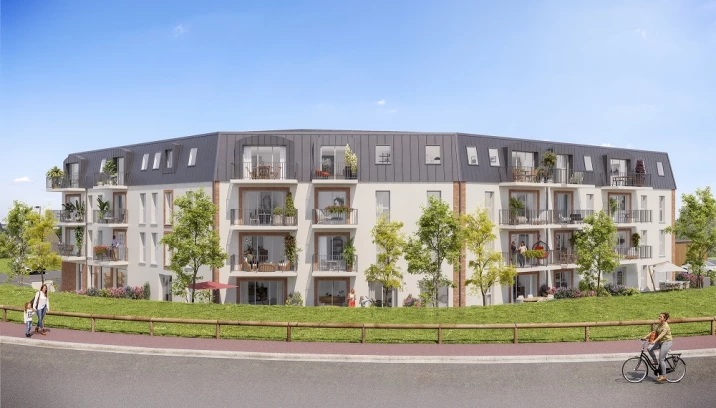 Programme neuf à DOZULE — illustration non contractuelle