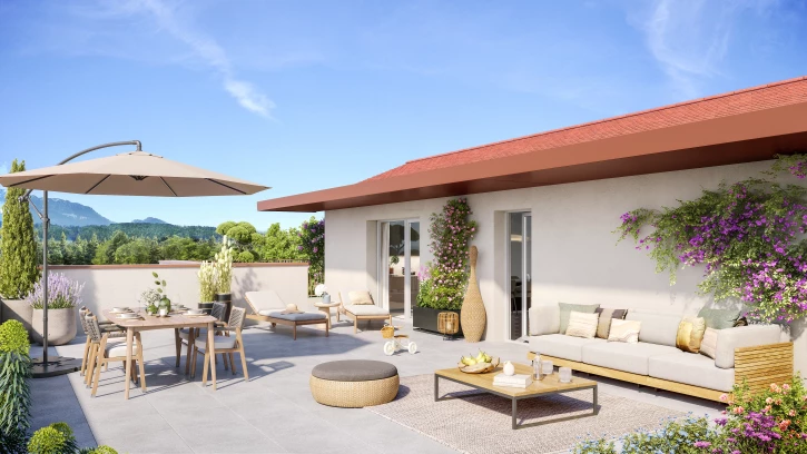 Programme neuf à LA ROCHE-SUR-FORON — illustration non contractuelle