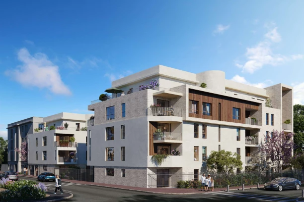 Programme neuf à SAINT-PRIEST — illustration non contractuelle