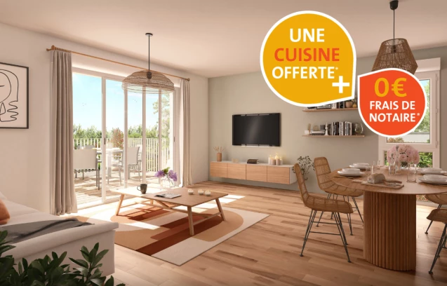 Programme neuf à LA VILLE-AUX-DAMES — illustration non contractuelle