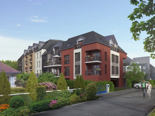 Programme neuf à GONNEVILLE-SUR-HONFLEUR — illustration non contractuelle