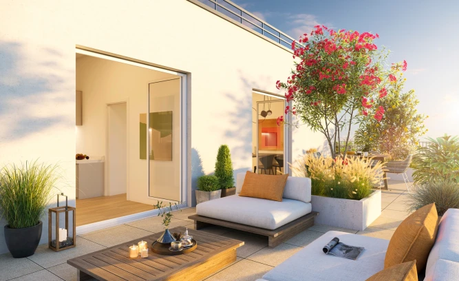 Programme neuf à POMPONNE — illustration non contractuelle