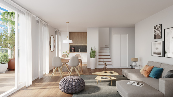 Programme neuf à CARRIERES-SOUS-POISSY — illustration non contractuelle