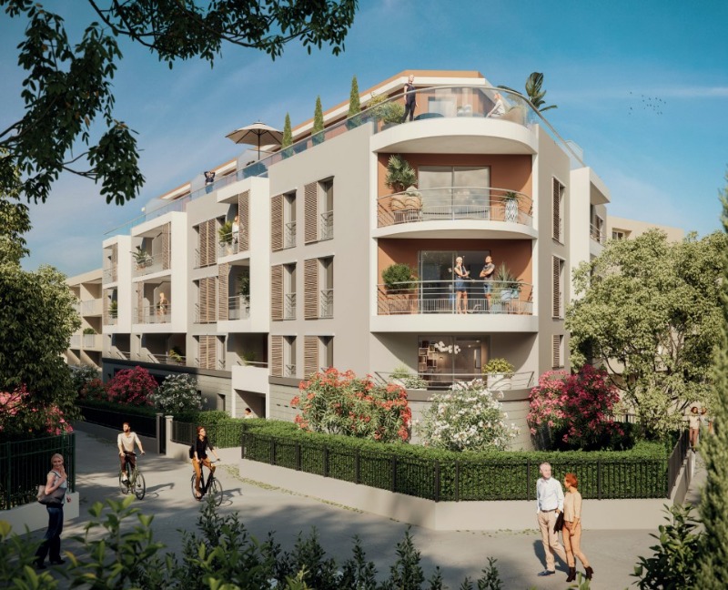 Programme neuf à ANTIBES — illustration non contractuelle