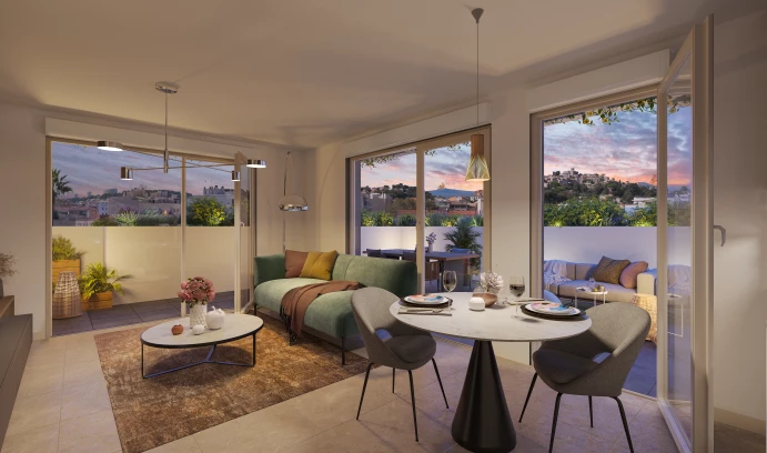 Programme neuf à CAGNES-SUR-MER — illustration non contractuelle