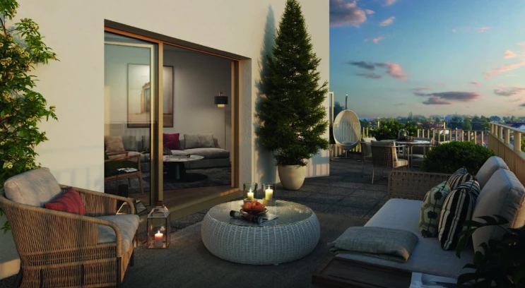 Programme neuf à AUBERVILLIERS — illustration non contractuelle