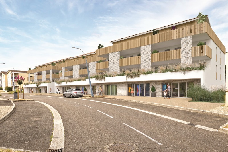 Programme neuf à SAINT-PIERRE-DU-MONT — illustration non contractuelle