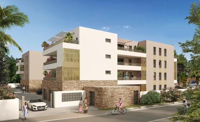 Programme neuf à VALRAS-PLAGE — illustration non contractuelle