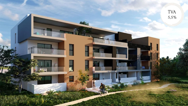 Programme neuf à LUNEL-VIEL — illustration non contractuelle