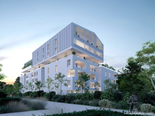 Programme neuf à MONTPELLIER — illustration non contractuelle