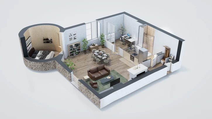 Programme neuf à BEAUVALLON — illustration non contractuelle