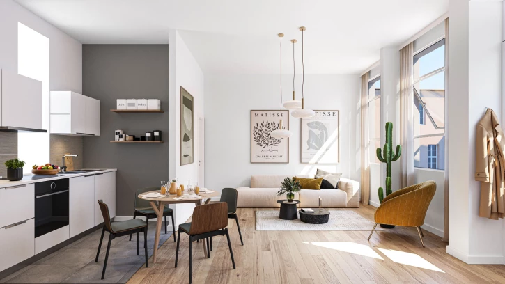 Programme neuf à VILLETTE-LES-DOLE — illustration non contractuelle