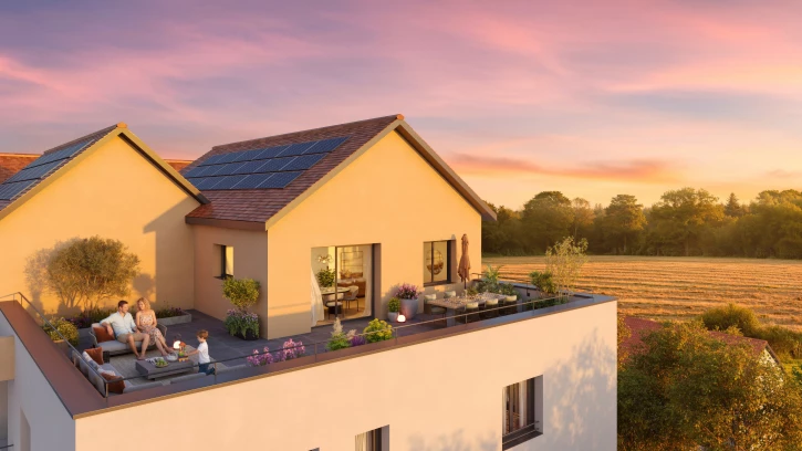 Programme neuf à OSTWALD — illustration non contractuelle