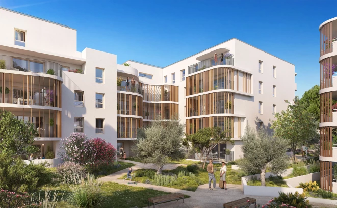 Programme neuf à MONTPELLIER — illustration non contractuelle