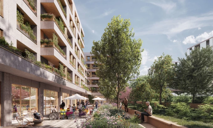 Programme neuf à BRON — illustration non contractuelle